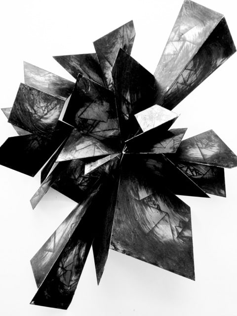 Alan Gouldbourne, Liminal Relief Series, 2014, Aluminium, 60x40x20 cm