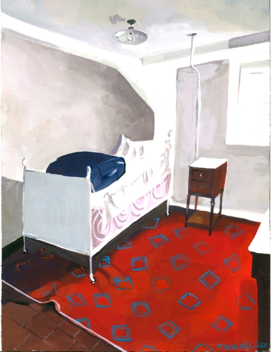 Châtres : chambre tapis rouge, 2020